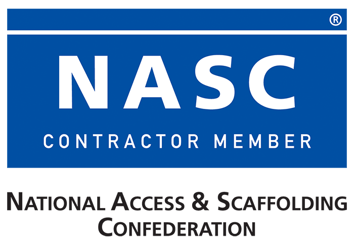 National Access & Scaffolding Confederation (NASC) Contractor Member logo, demonstrating Dysin Access & Scaffolding's professional industry membership.